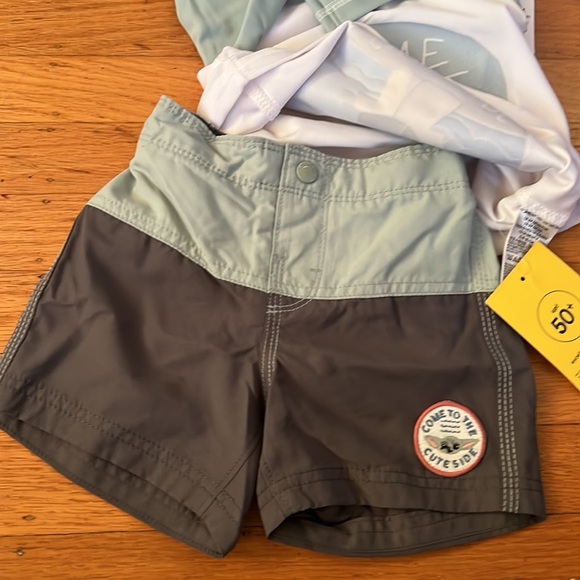 NWT Star Wars Baby Yoda Grogu Swim Set Size 18-24M! - Picture 6 of 9